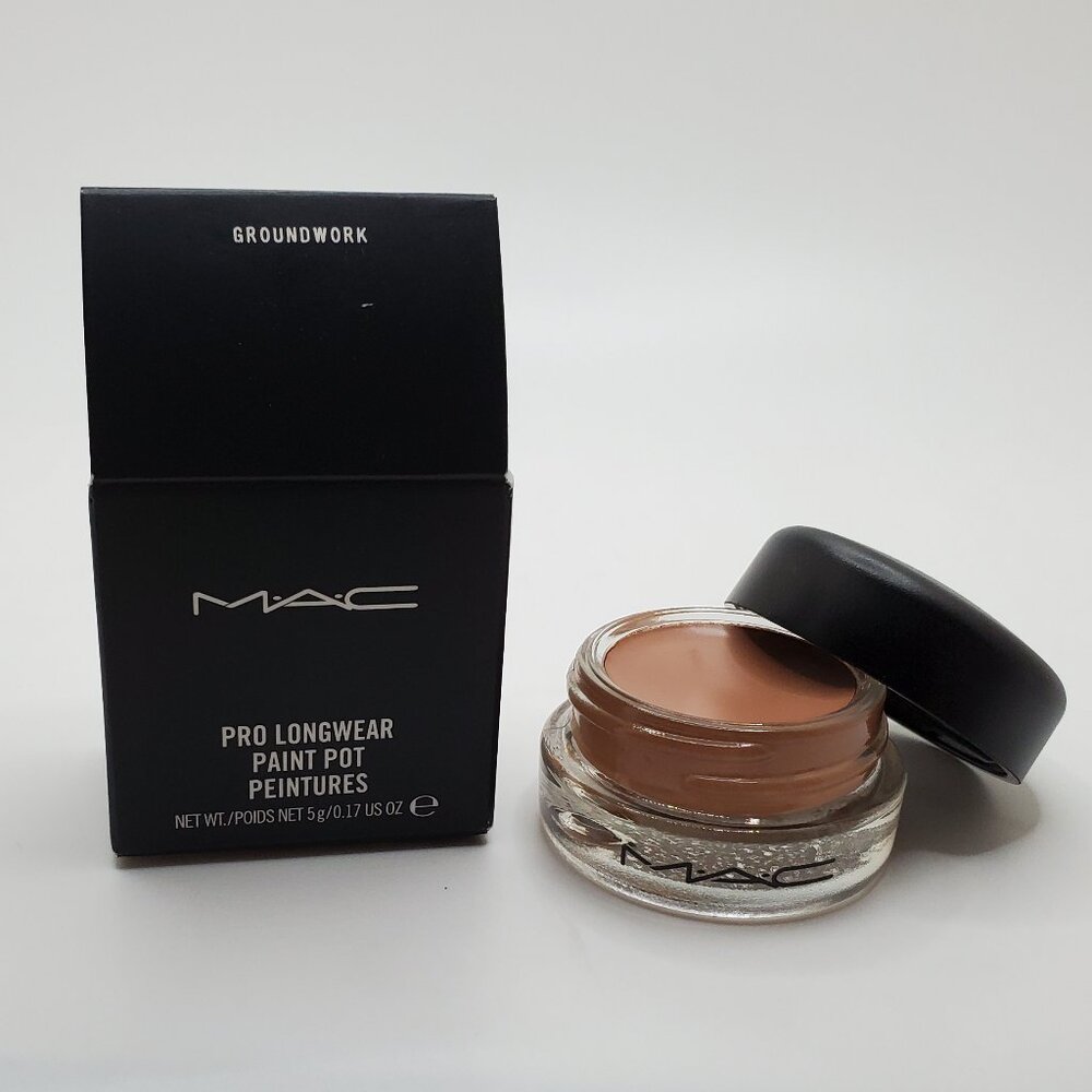 MAC GROUNDWORK ~Pro Longwear Paint Pot Eye Shadow ~ Midtone Neutral Taupe - NIB